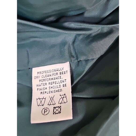 Eddie Bauer Mountain Parka Sz XL Wool Lined Hooded Coat Jacket Hunter Green Vtg - Picture 8 of 11